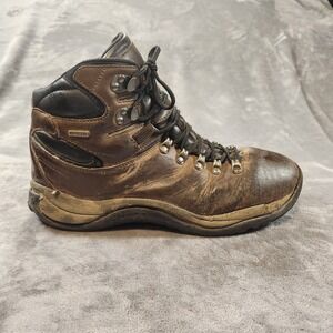 Merrell Boots Mens 10.5 Brown Reflex II Mid Leather Waterproof‎ Hiking Gorpcore